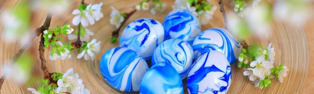 Márványos húsvéti tojás – mutatós és egyszerű