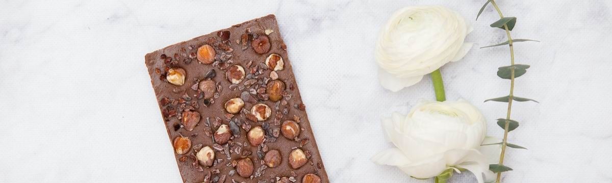 Mogyorós csoki házilag – cukormentes, vegán változatban