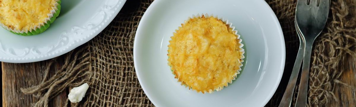 Nagyon sajtos muffin liszt nélkül – karfiollal