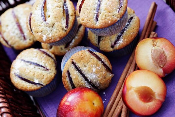 Őszi kedvenc: szilvás muffin dióval